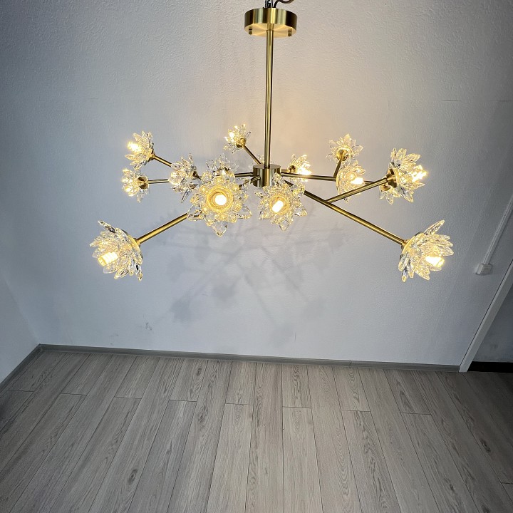 Люстра на штанге imperiumloft lotos lotos-two01