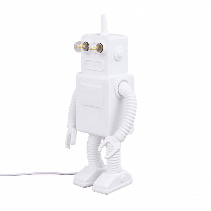 Настольная лампа декоративная seletti robot lamp 14710