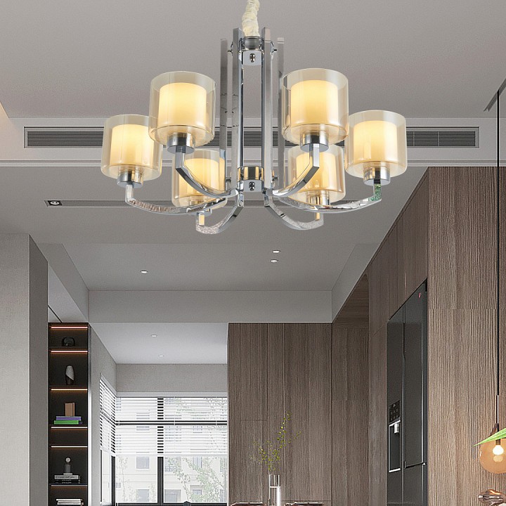 Подвесная люстра arte milano neapolis-77207 277207/6 ni