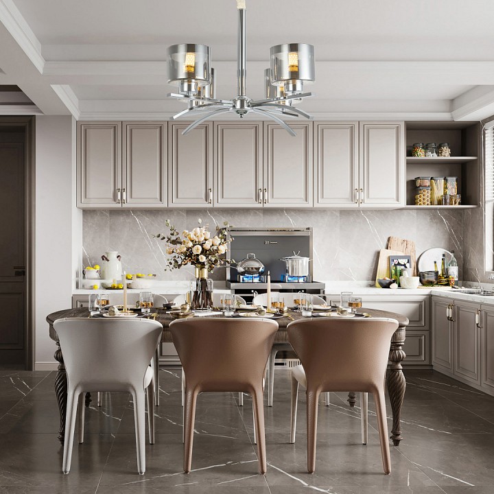 Подвесная люстра arte milano neapolis-78207 278207/4 ni