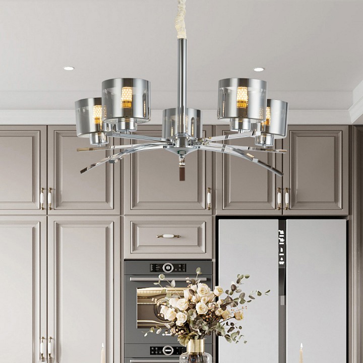 Подвесная люстра arte milano neapolis-78207 278207/5 ni