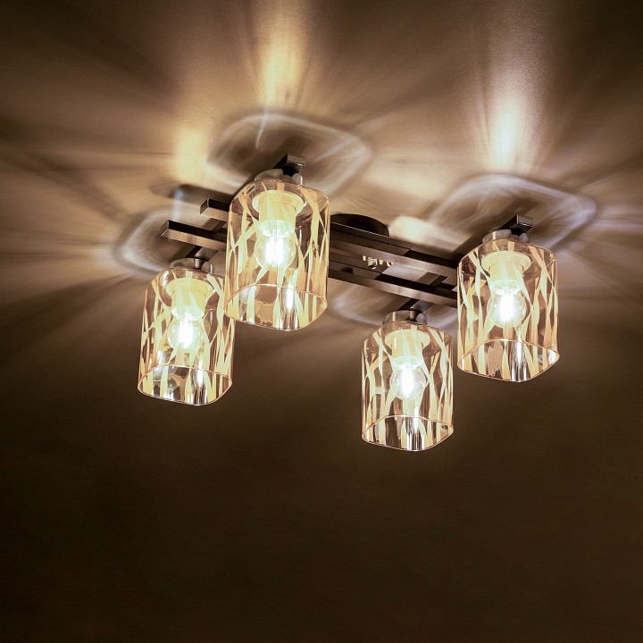 Потолочная люстра citilux сафари cl145241