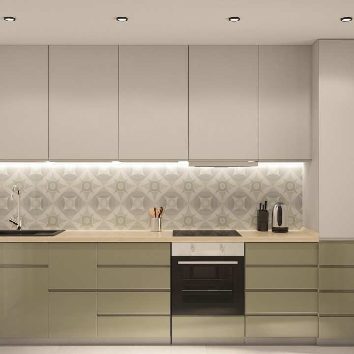 Встраиваемый светильник denkirs dk3012 dk3012-bk