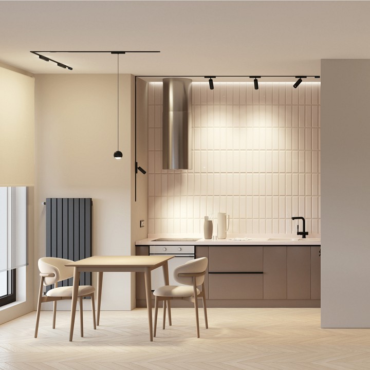 Светильник на штанге denkirs air spot dk5310-bk