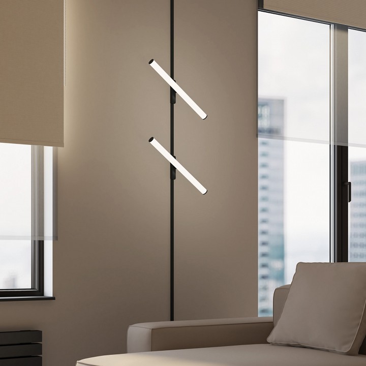 Накладной светильник denkirs air ray dk5355-bk