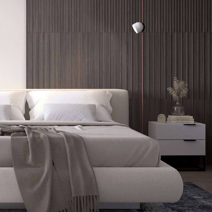 Накладной светильник denkirs belty spot dk5543-wh+bk