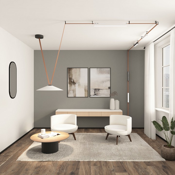 Накладной светильник denkirs belty linear dk5674-bk