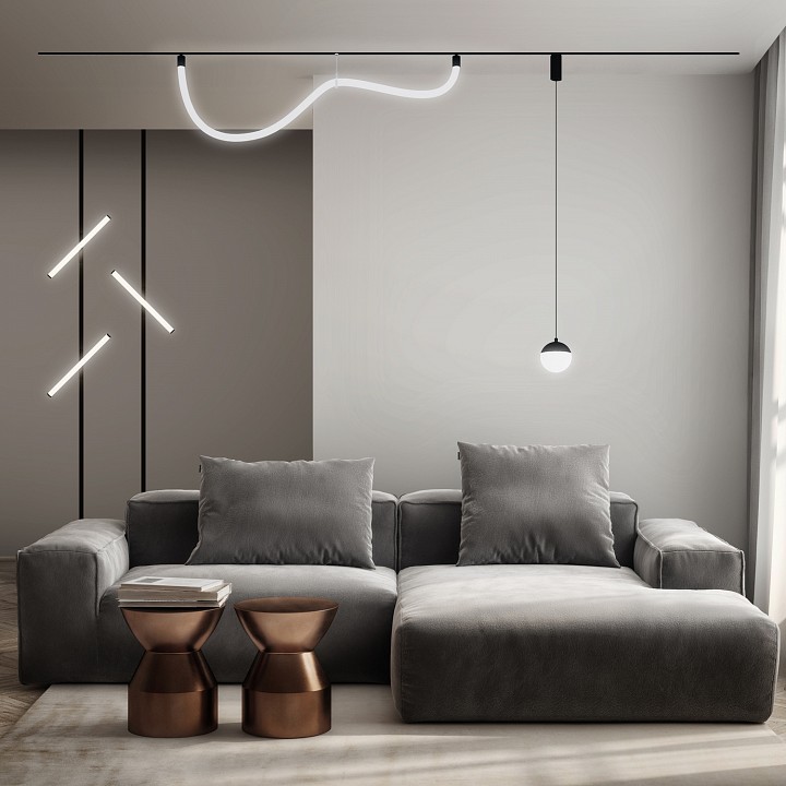 Светильник на штанге denkirs smart ray dk8065-bk