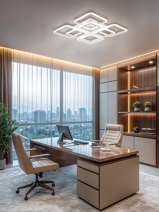 Потолочная люстра natali kovaltseva spektr led lamps 81108/4c