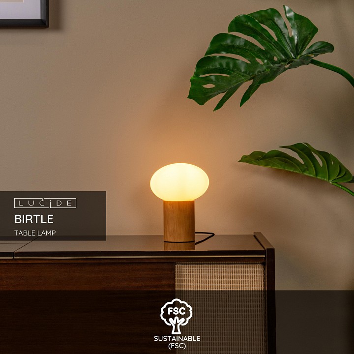 Настольная лампа декоративная lucide birtle 05550/20/61