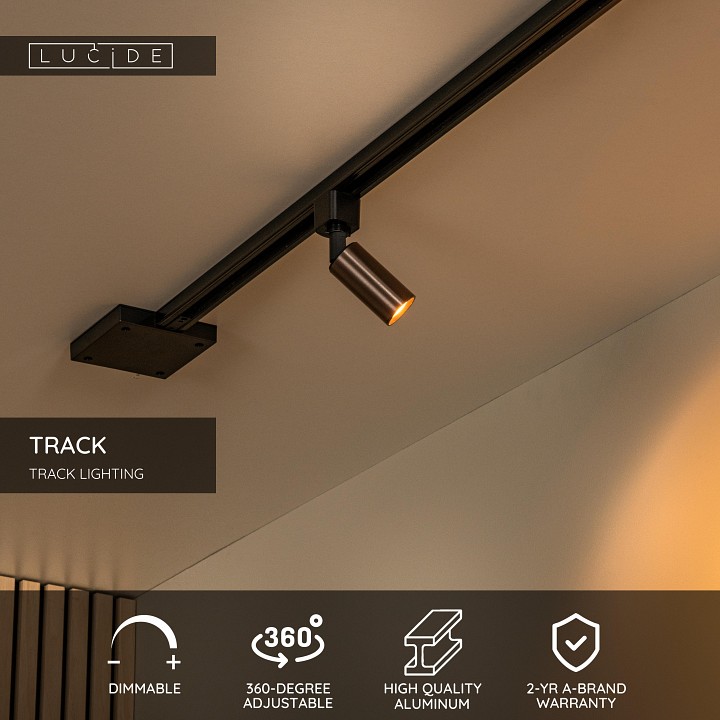 Светильник на штанге lucide track 09960/01/97