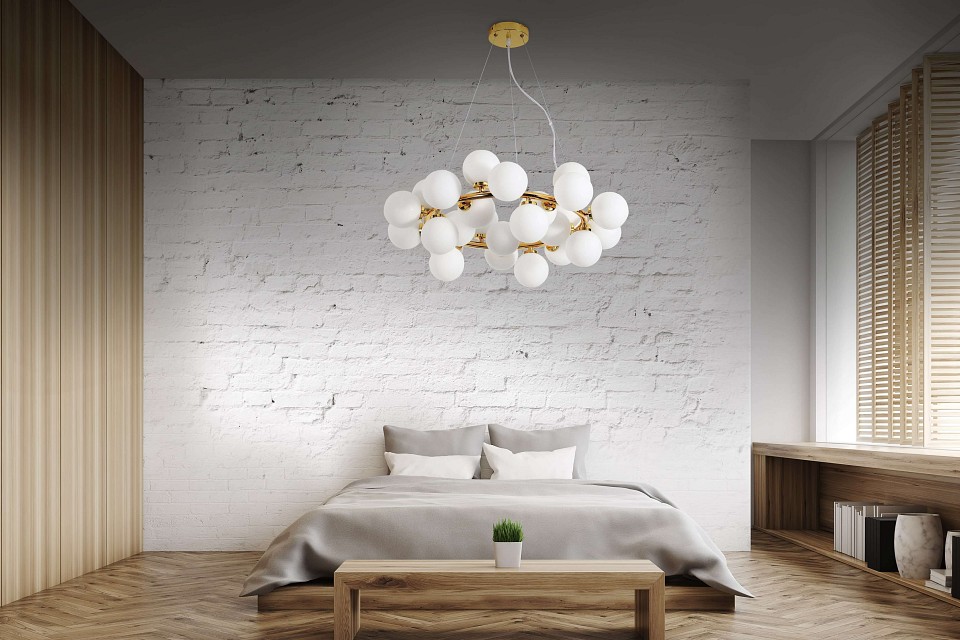 Подвесная люстра lumina deco marsiada ldp 6033-25 fgd