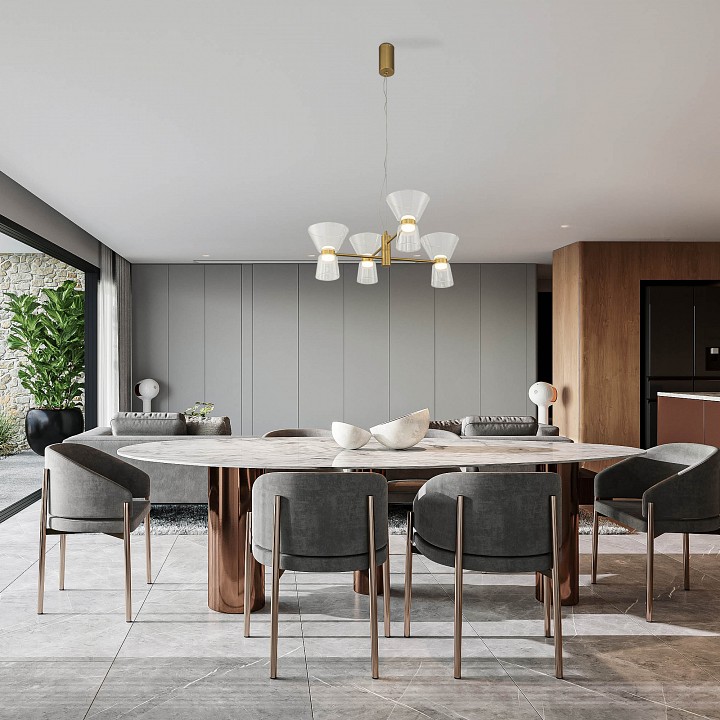 Подвесная люстра mantra new york 9219