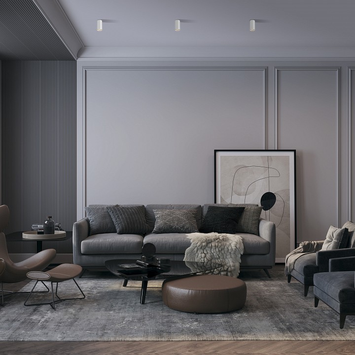 Накладной светильник maytoni technical focus s c052cl-01w