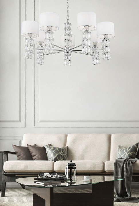 Подвесная люстра maytoni talento dia008pl-07ch
