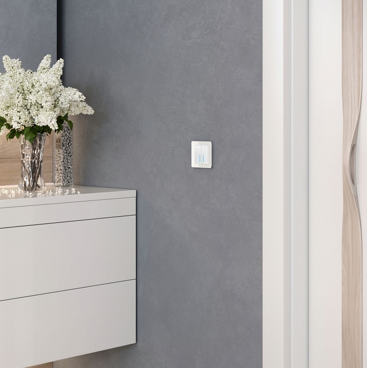 Рамка на 1 пост werkel acrylic (белый) w0012701