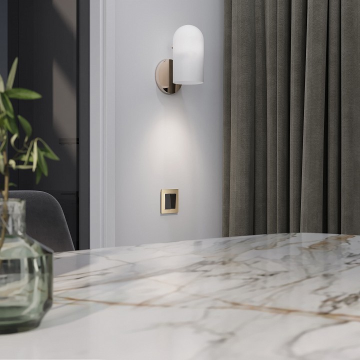 Выключатель перекрестный двухклавишный без рамки werkel черный акрил w1123048