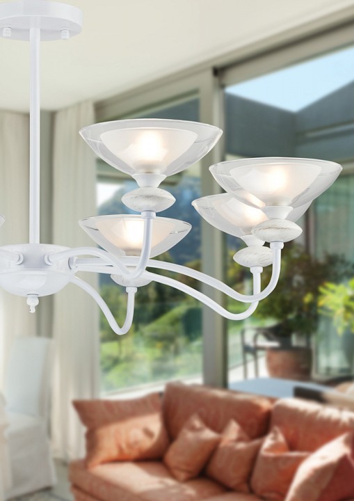 Люстра на штанге arti lampadari fassano fassano e 1.1.8 w