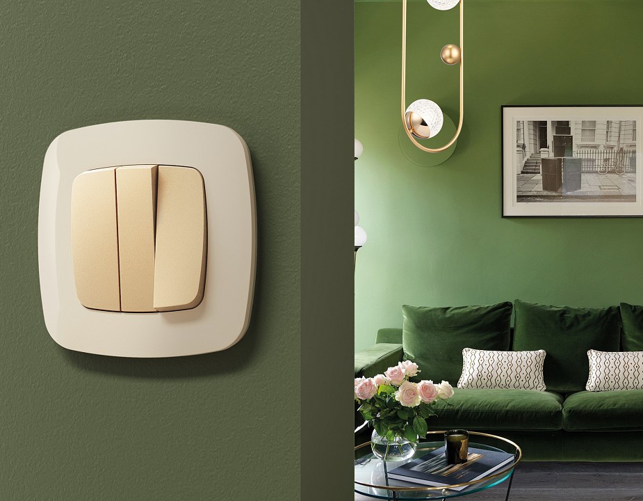 Рамка на 1 пост ambrella volt omega of140301