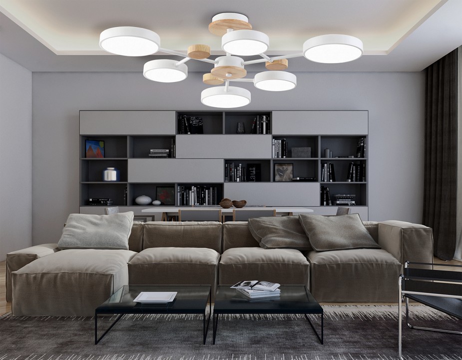 Люстра на штанге ambrella light fl fl4861