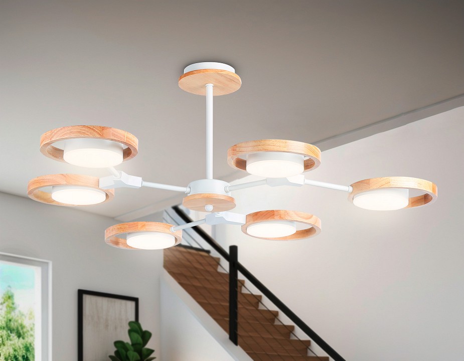 Люстра на штанге ambrella light fl fl51615