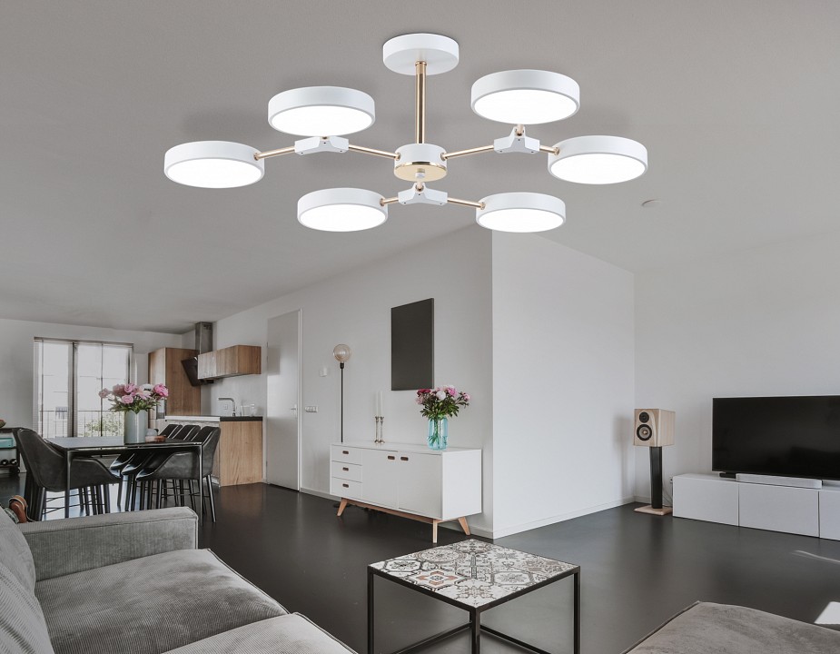 Люстра на штанге ambrella light fl fl516333