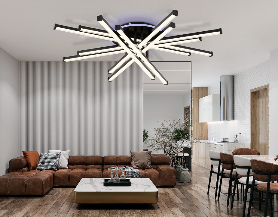 Люстра на штанге ambrella light comfort fl6276