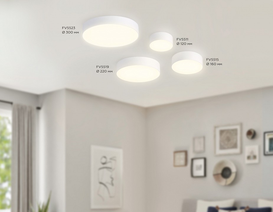 Накладной светильник ambrella light fv fv5511