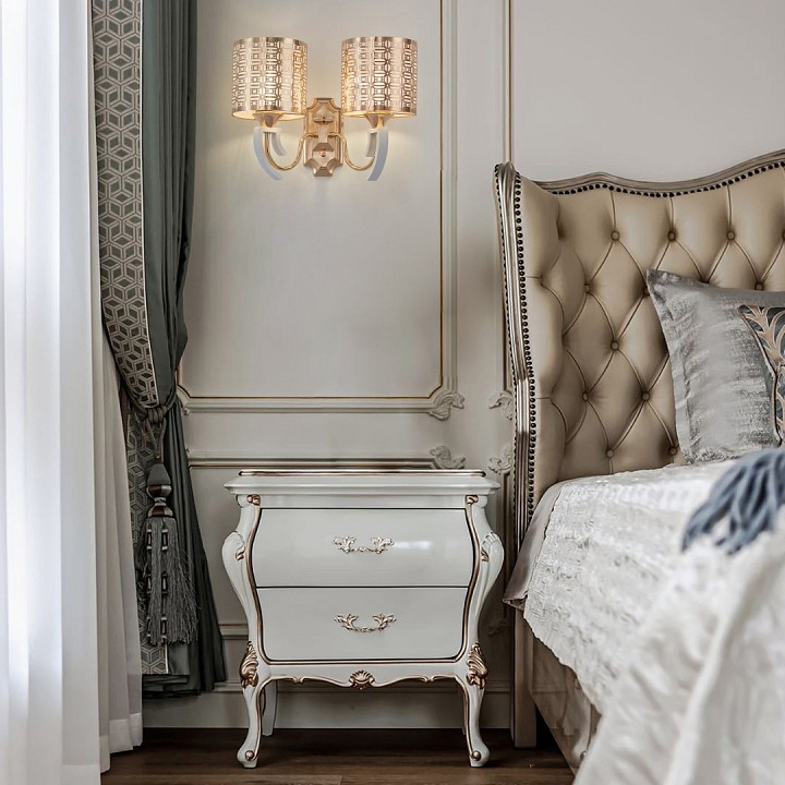 Бра arte milano florentia-8857 308857/2w wh/gd