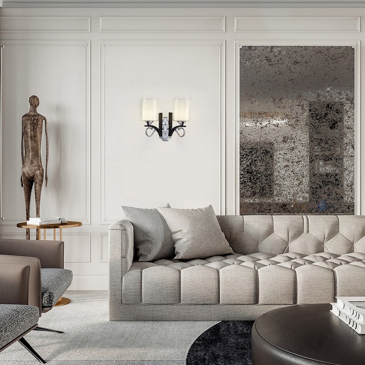 Бра arte milano florentia-9167 309167/2w bk/ni