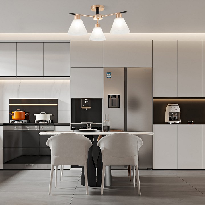 Потолочная люстра arte milano napoli-322119 322119/3 fg+bk