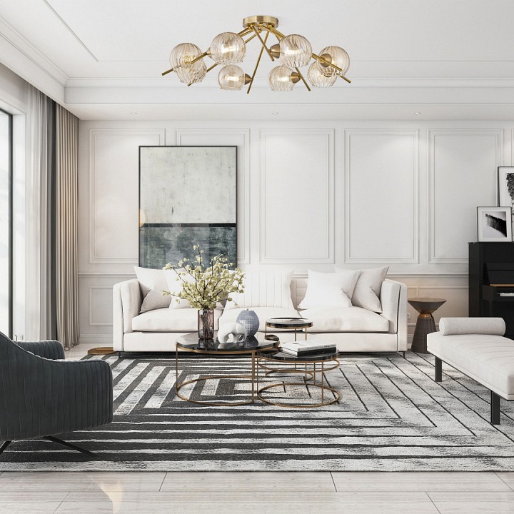 Потолочная люстра arte milano amalfi-322307 322307/8 ab