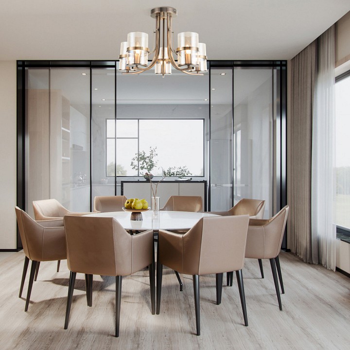 Люстра на штанге arte milano napoli-5124 335124/5 ab