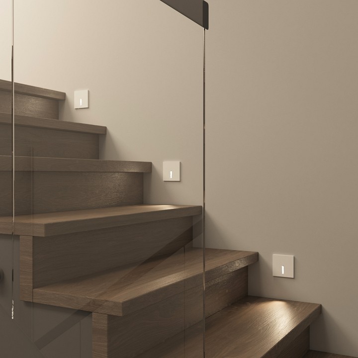 Встраиваемый светильник denkirs troms dk1030-wh