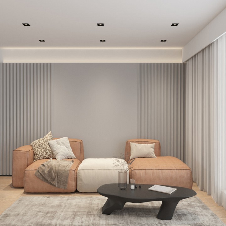 Встраиваемый светильник denkirs hydro dk2111-bk