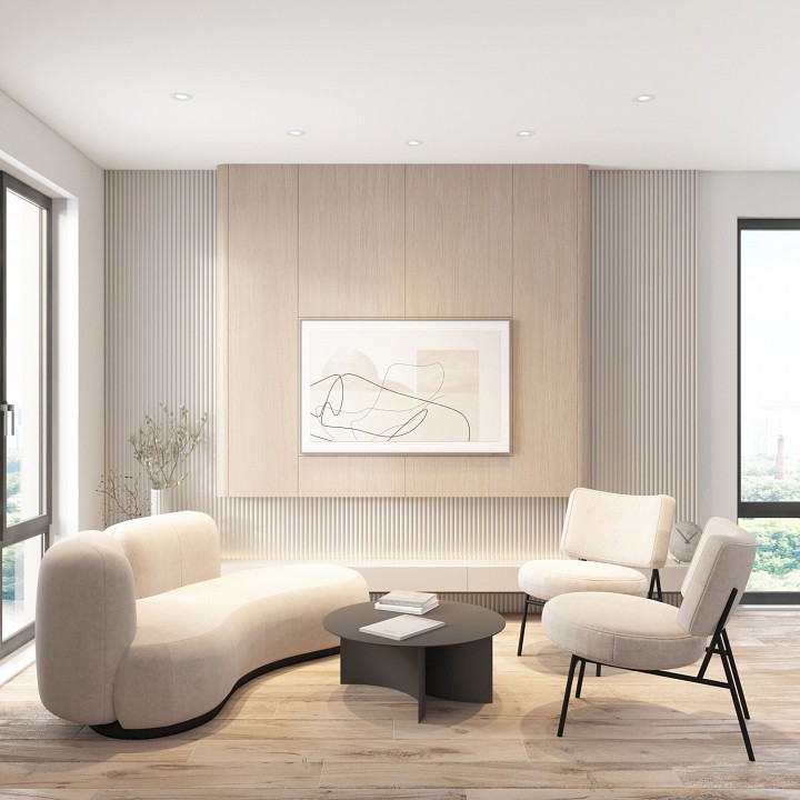 Встраиваемый светильник denkirs roto dk2120-wh