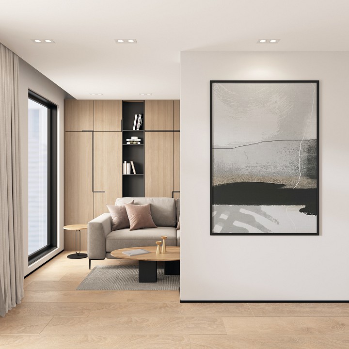 Встраиваемый светильник denkirs roto dk2122-wh