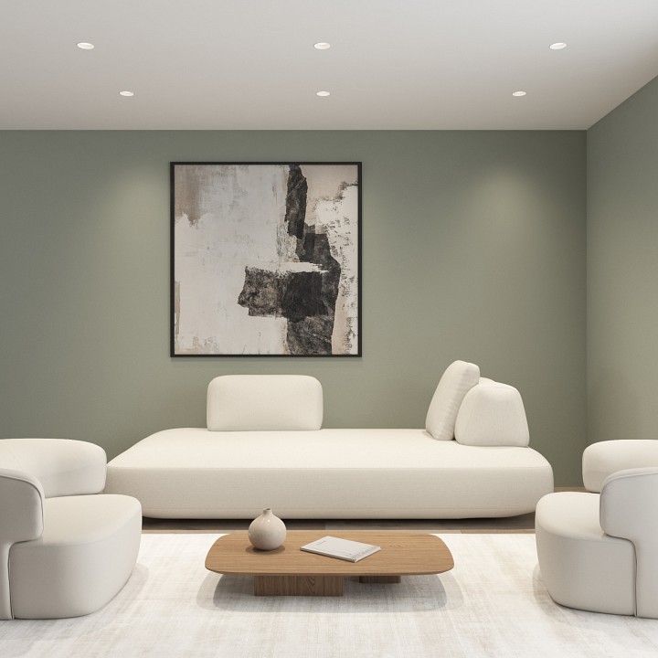 Встраиваемый светильник denkirs spot hide dk2140-wh