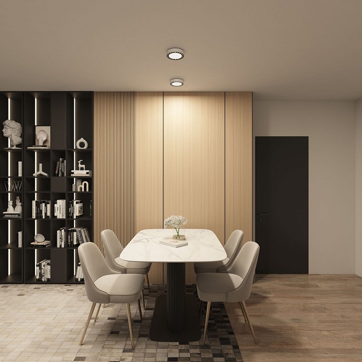 Накладной светильник denkirs dual dk2840-wb