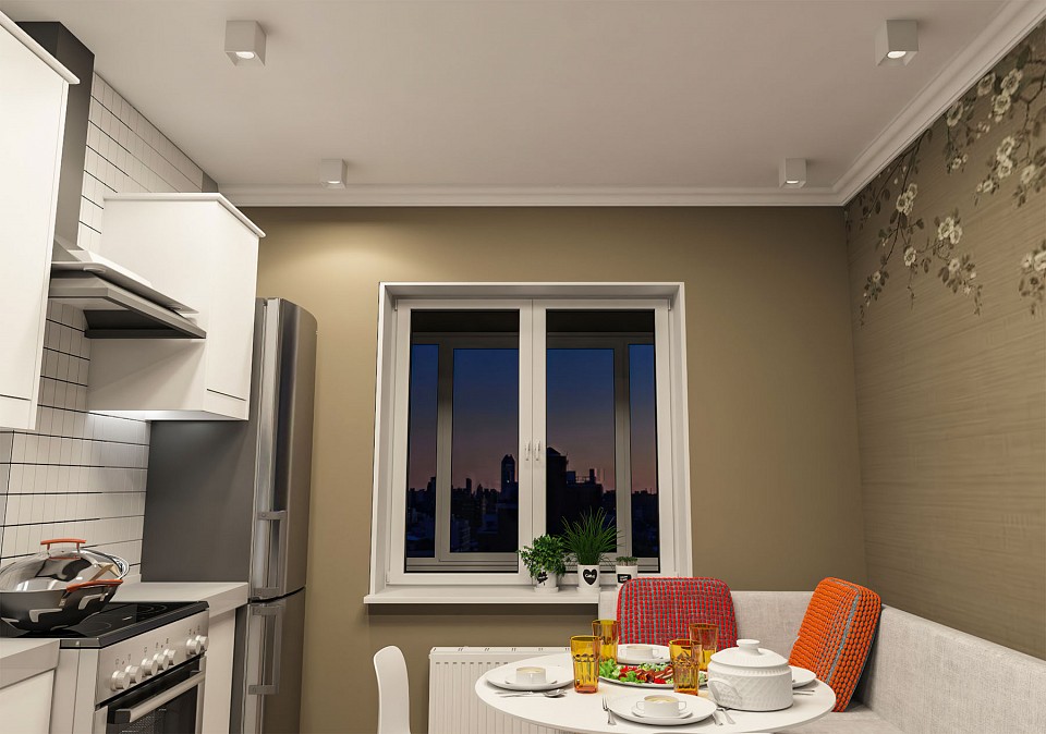 Накладной светильник denkirs dk3030 dk3080-wh
