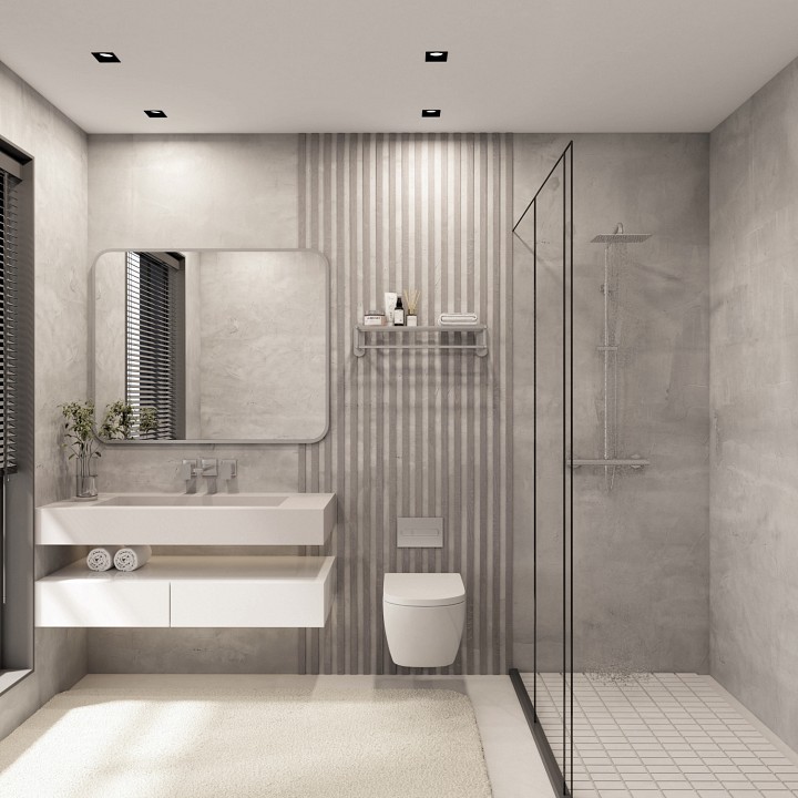 Встраиваемый светильник denkirs deep dk3104-bk