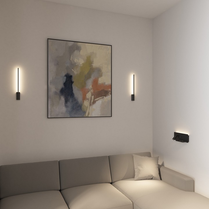 Бра с подсветкой denkirs chargelux dk5093-bk