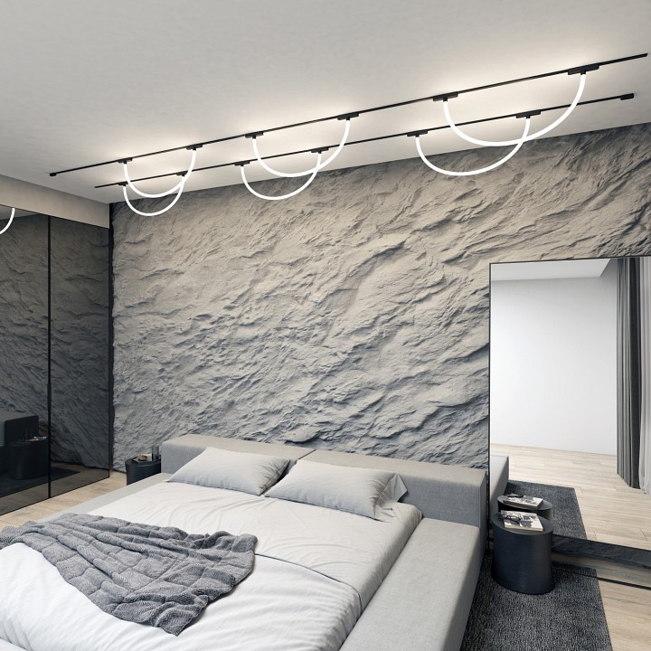 Накладной светильник denkirs air ray dk5327-bk