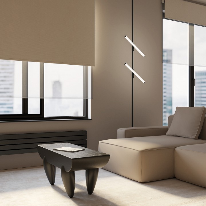 Накладной светильник denkirs air ray dk5355-bk