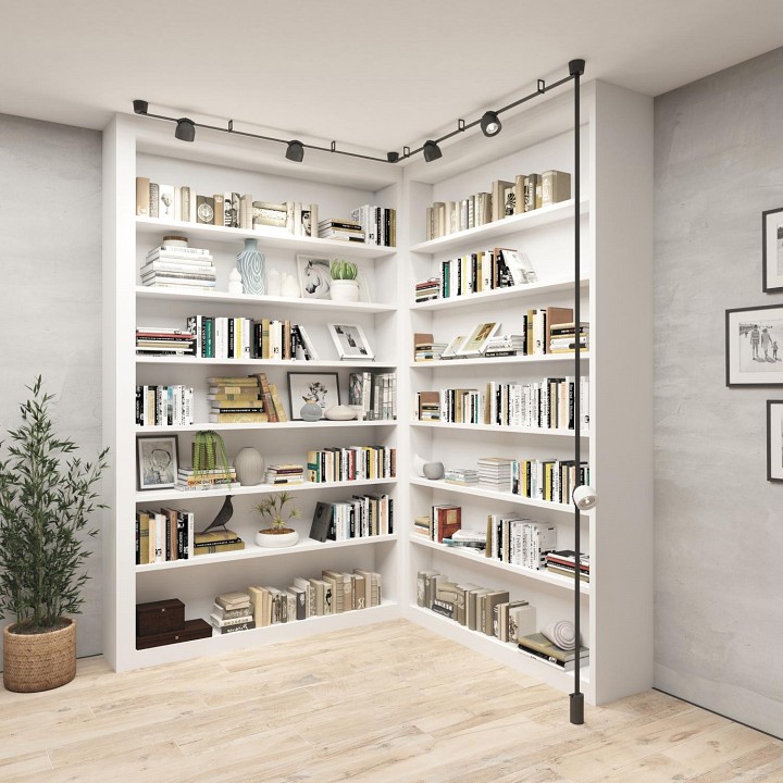 Накладной светильник denkirs belty spot dk5541-wh+bk