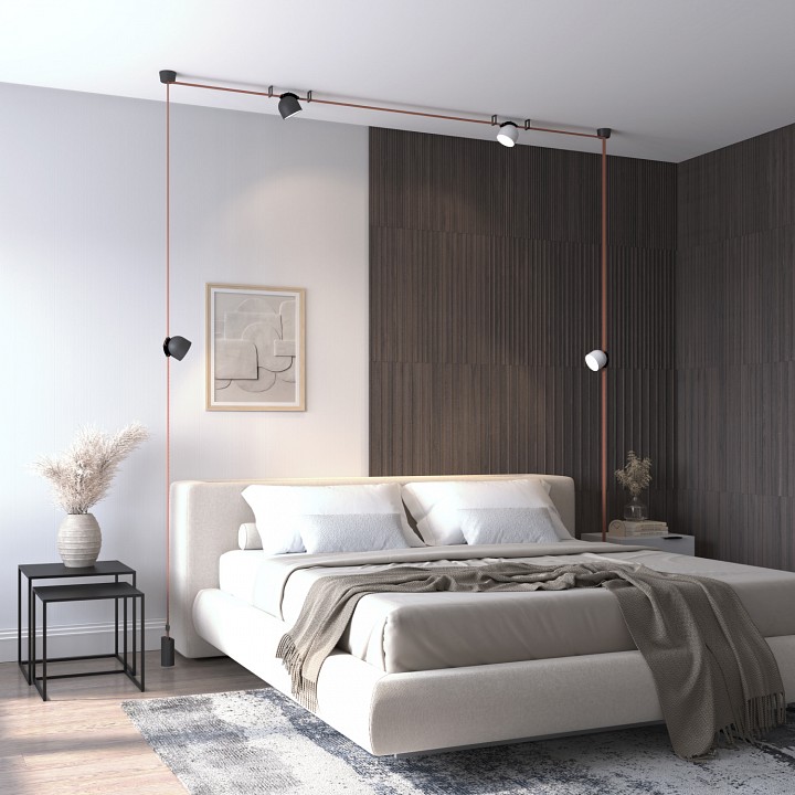 Накладной светильник denkirs belty spot dk5542-wh+bk