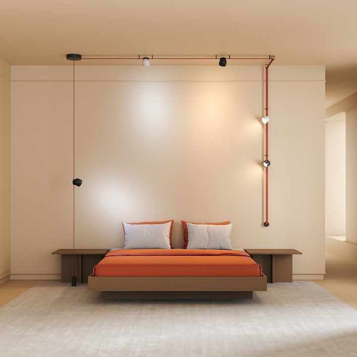 Накладной светильник denkirs belty spot dk5642-bk