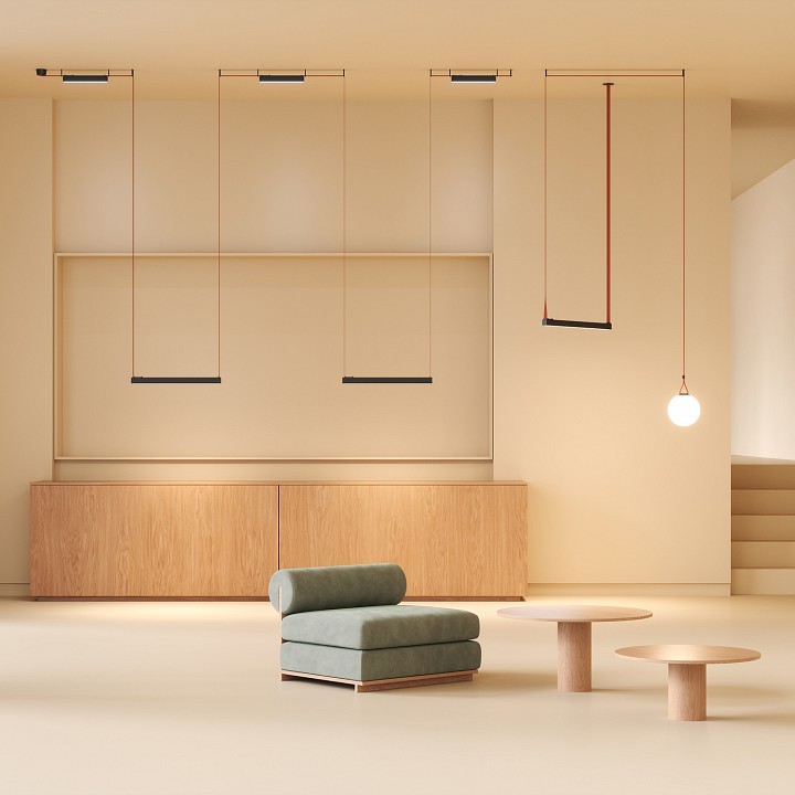 Накладной светильник denkirs belty linear dk5674-bk