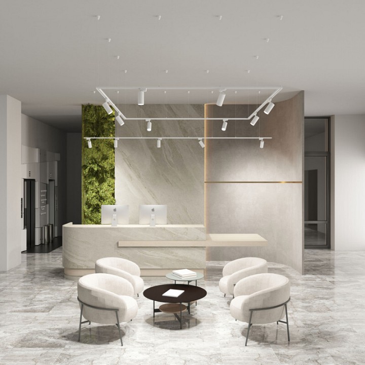 Светильник на штанге denkirs  dk6454-wh