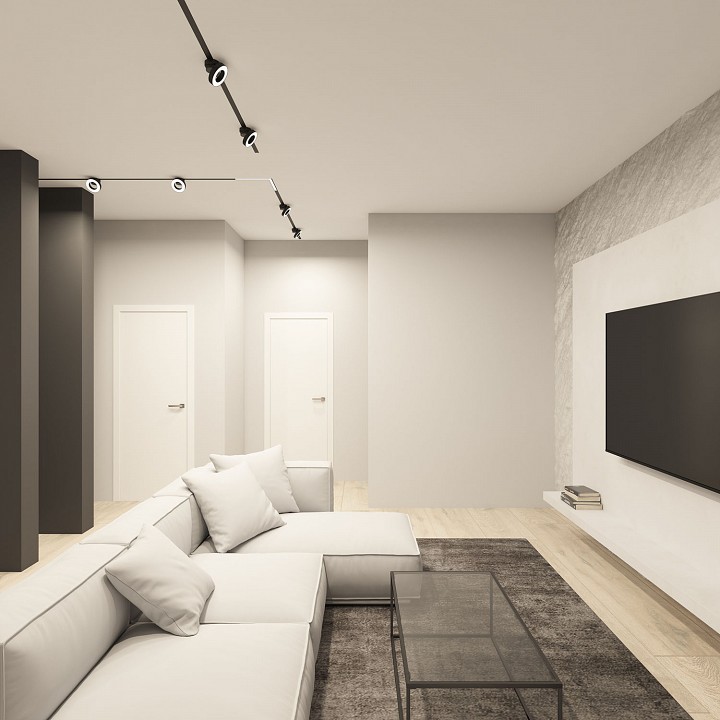 Светильник на штанге denkirs smart linear dk8027-bk